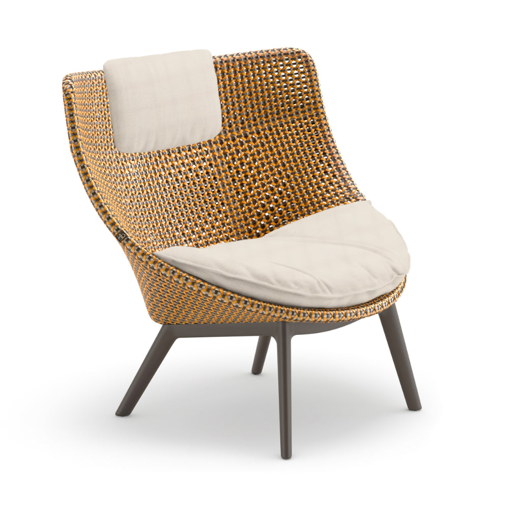 DEDON MBRACE ALU Hochlehner inkl. Sitz & Nackenkissen Dry Plus