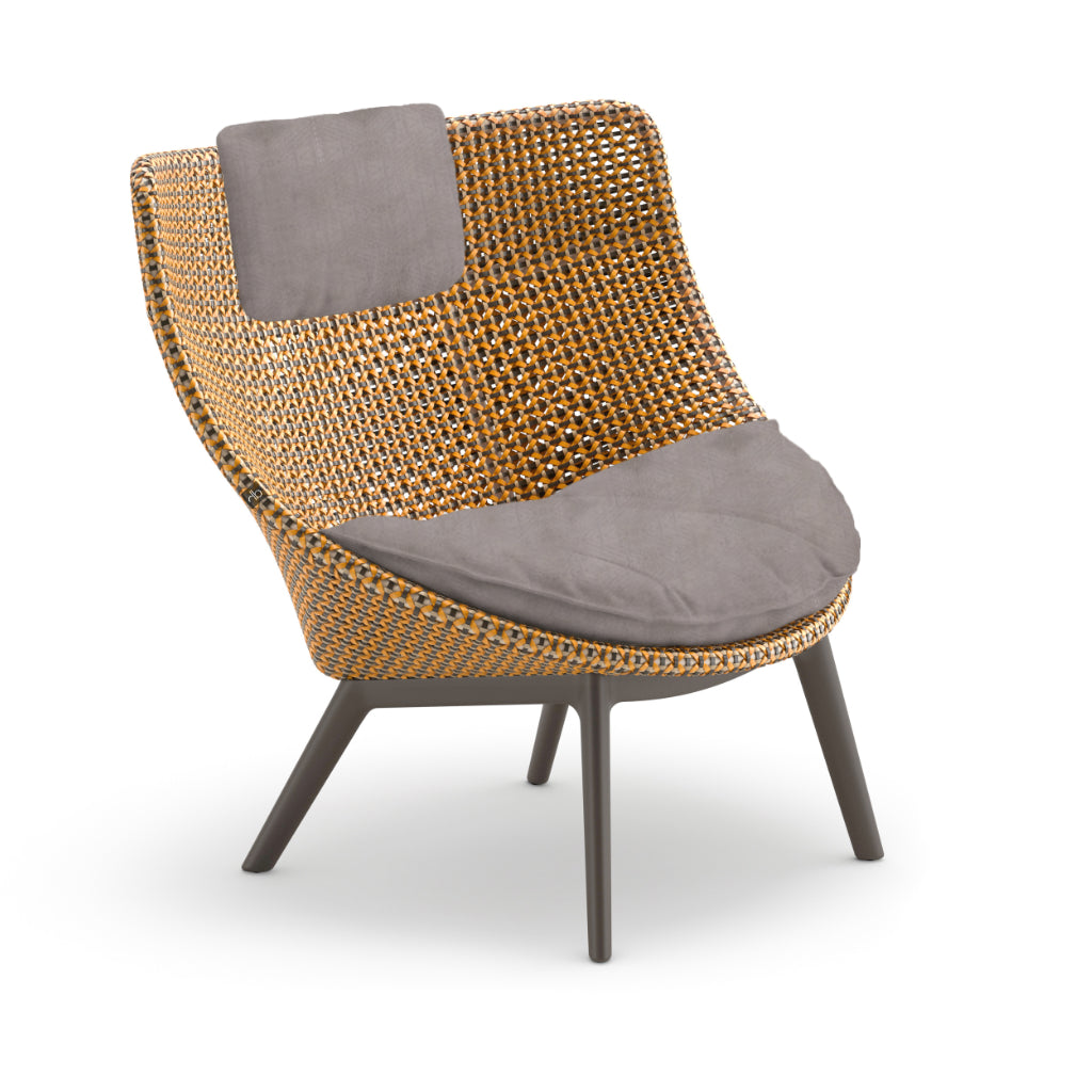 DEDON MBRACE ALU Hochlehner inkl. Sitz & Nackenkissen Dry Plus