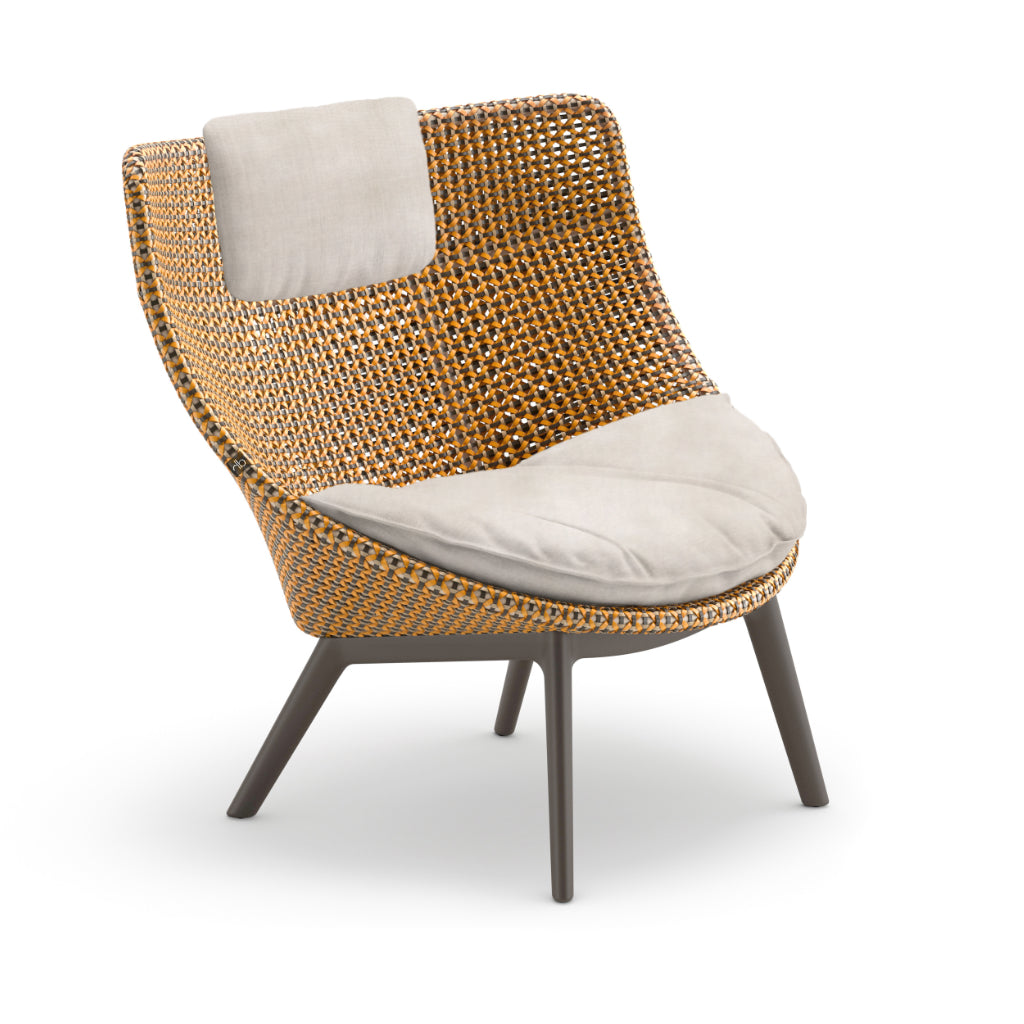 DEDON MBRACE ALU Hochlehner inkl. Sitz & Nackenkissen Dry Plus