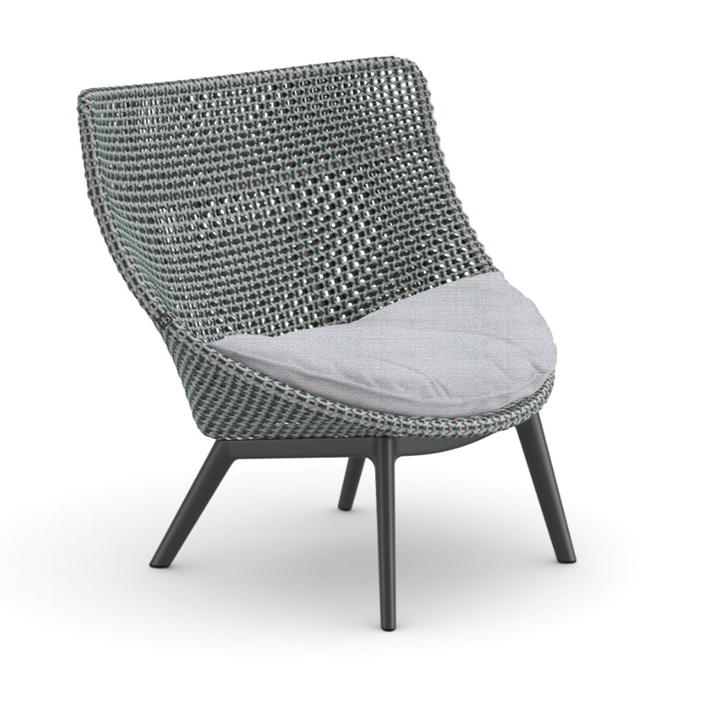 DEDON MBRACE ALU Hochlehner inkl. Sitzkissen Dry Plus