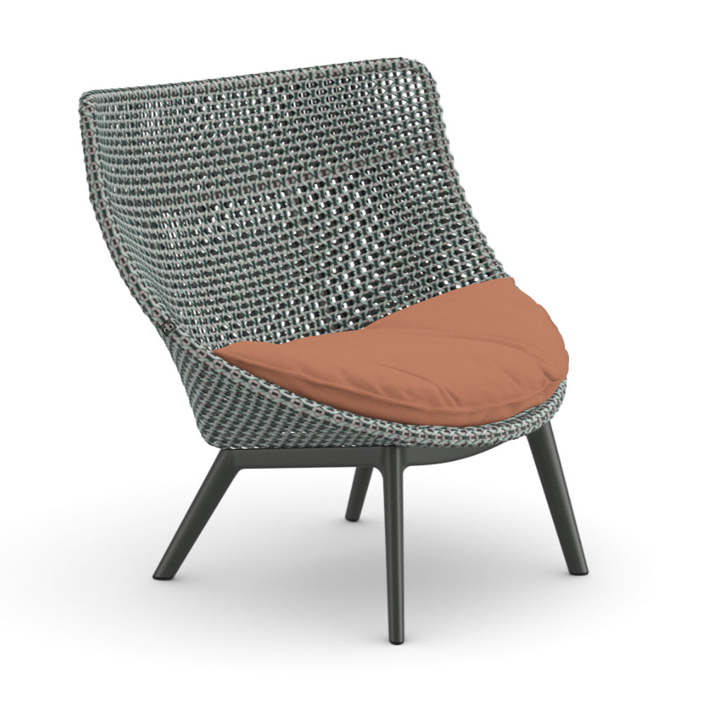 DEDON MBRACE ALU Hochlehner inkl. Sitzkissen Dry Plus