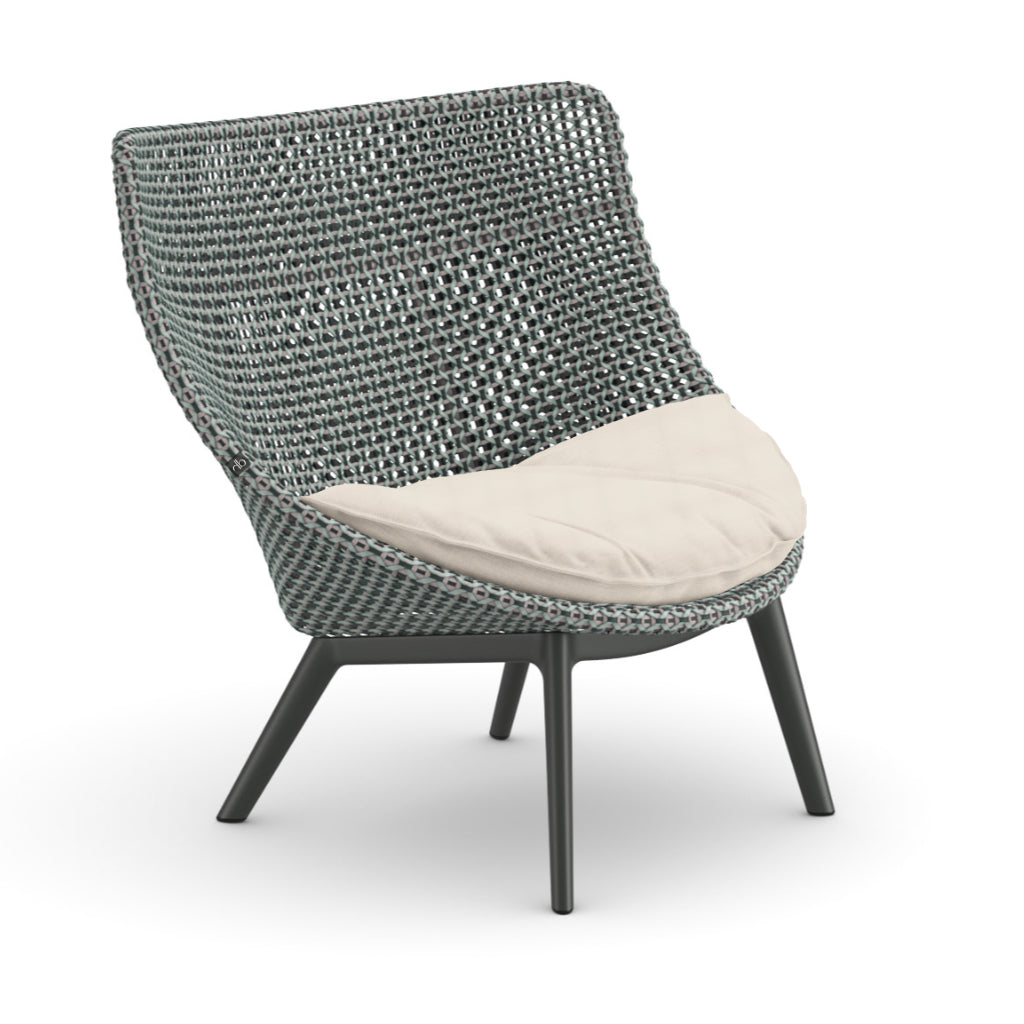 DEDON MBRACE ALU Hochlehner inkl. Sitzkissen Dry Plus