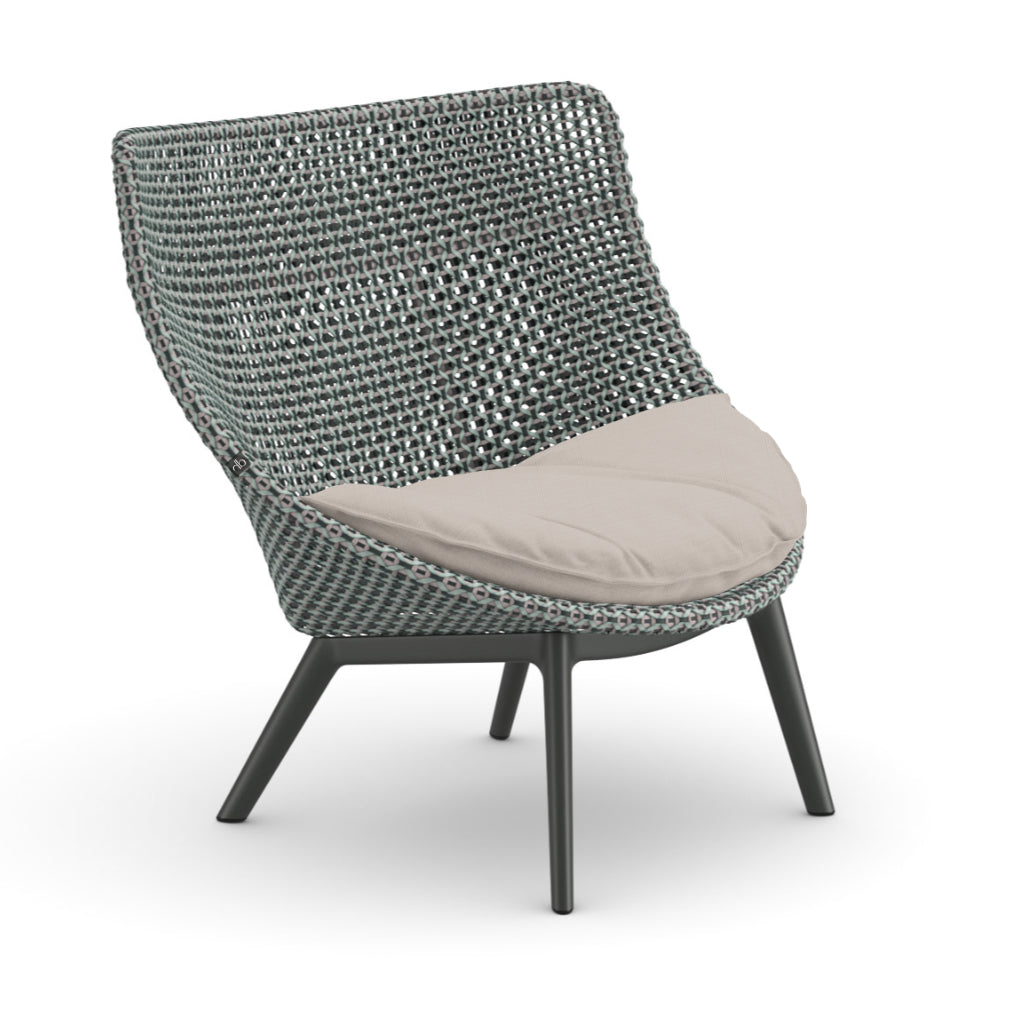 DEDON MBRACE ALU Hochlehner inkl. Sitzkissen Dry Plus