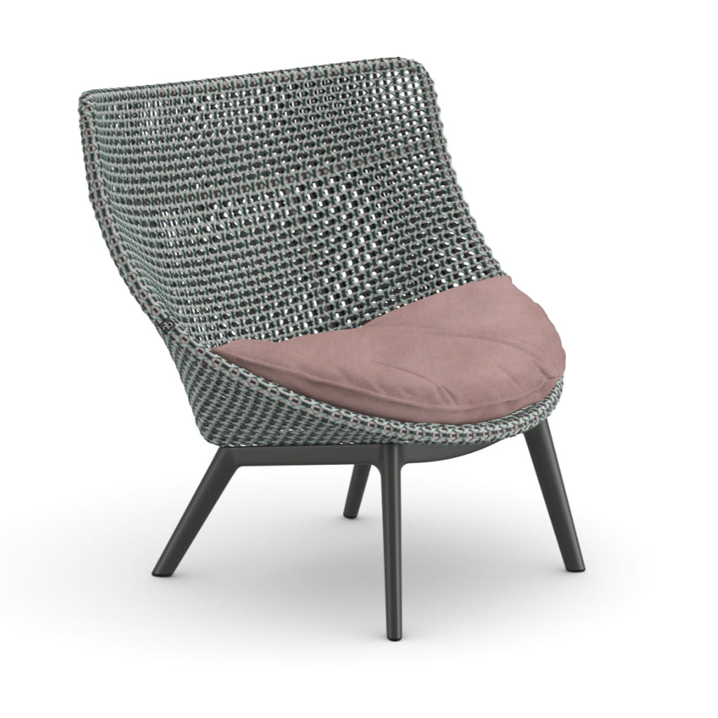 DEDON MBRACE ALU Hochlehner inkl. Sitzkissen Dry Plus