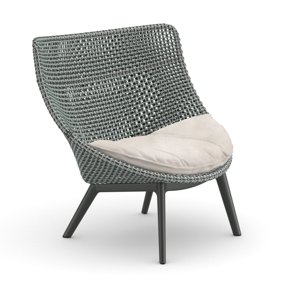 DEDON MBRACE ALU Hochlehner inkl. Sitzkissen Dry Plus