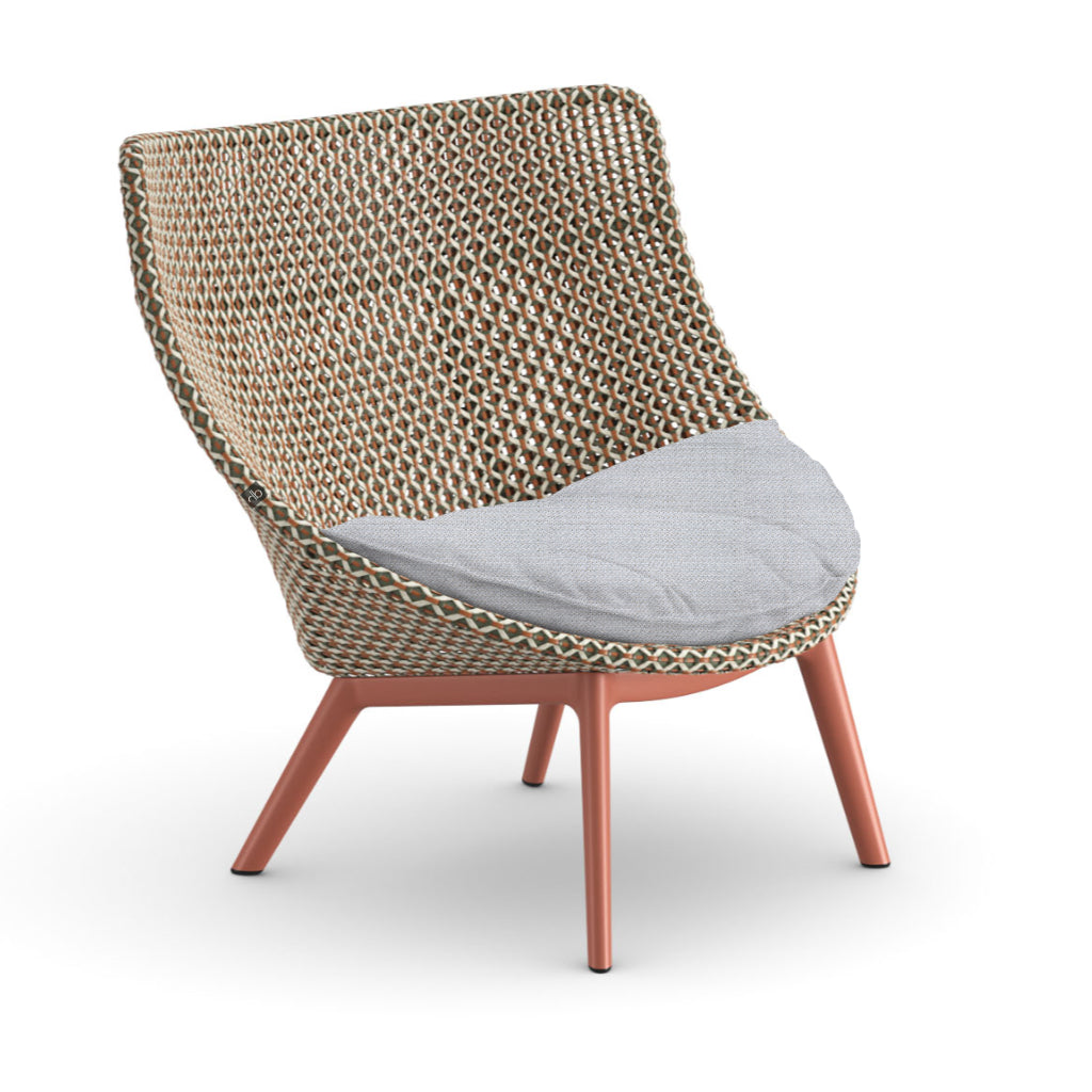 DEDON MBRACE ALU Hochlehner inkl. Sitzkissen Dry Plus