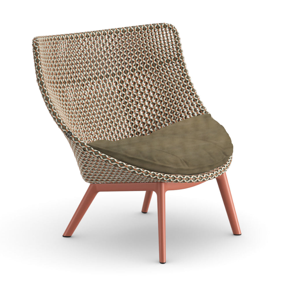 DEDON MBRACE ALU Hochlehner inkl. Sitzkissen Dry Plus