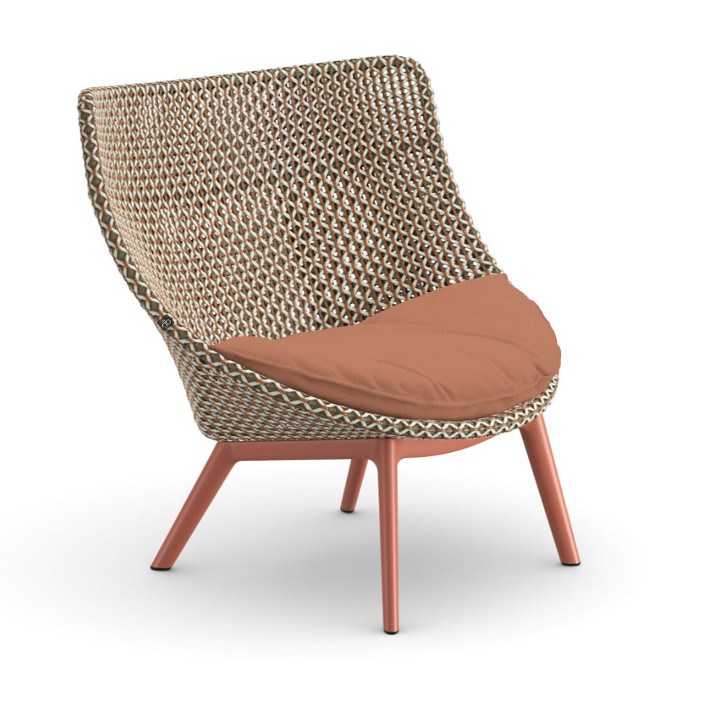 DEDON MBRACE ALU Hochlehner inkl. Sitzkissen Dry Plus