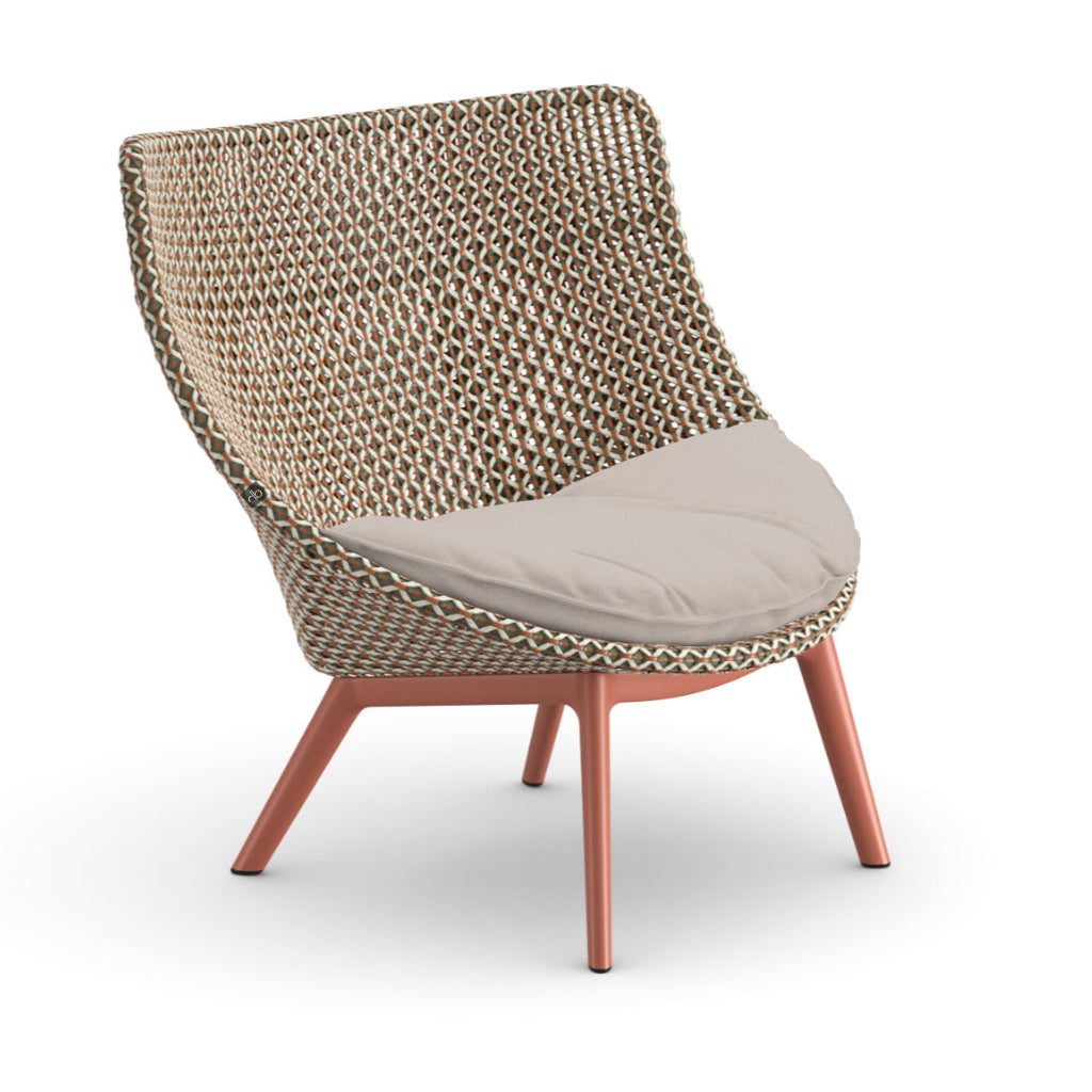 DEDON MBRACE ALU Hochlehner inkl. Sitzkissen Dry Plus