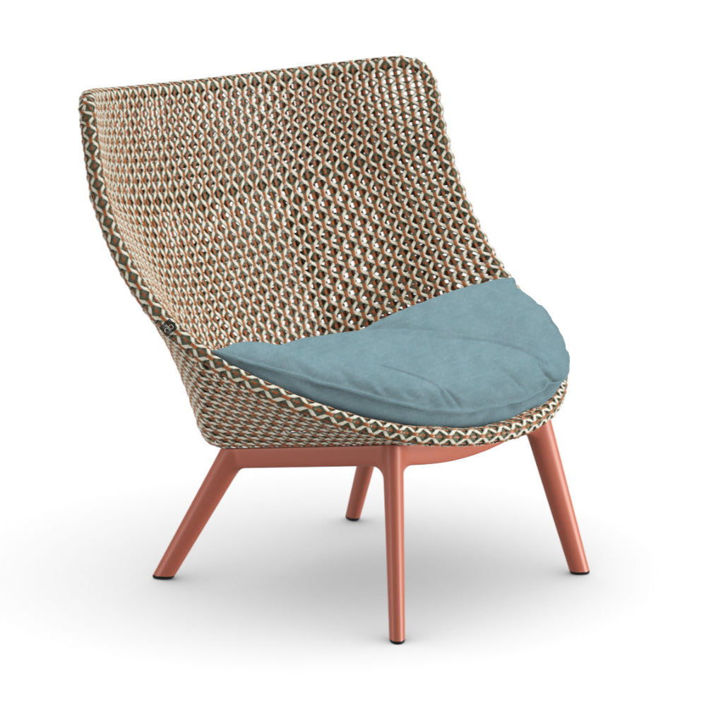 DEDON MBRACE ALU Hochlehner inkl. Sitzkissen Dry Plus