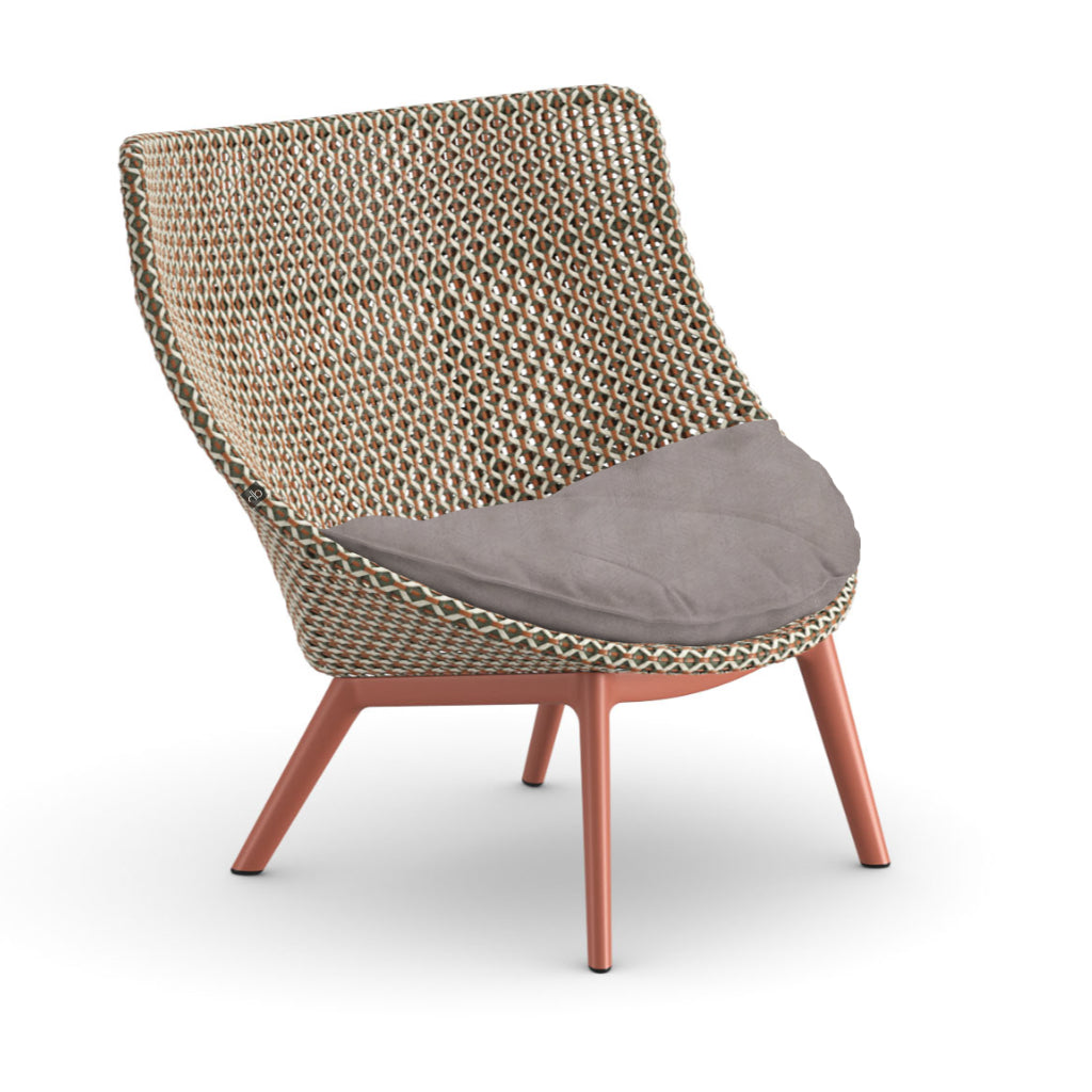 DEDON MBRACE ALU Hochlehner inkl. Sitzkissen Dry Plus