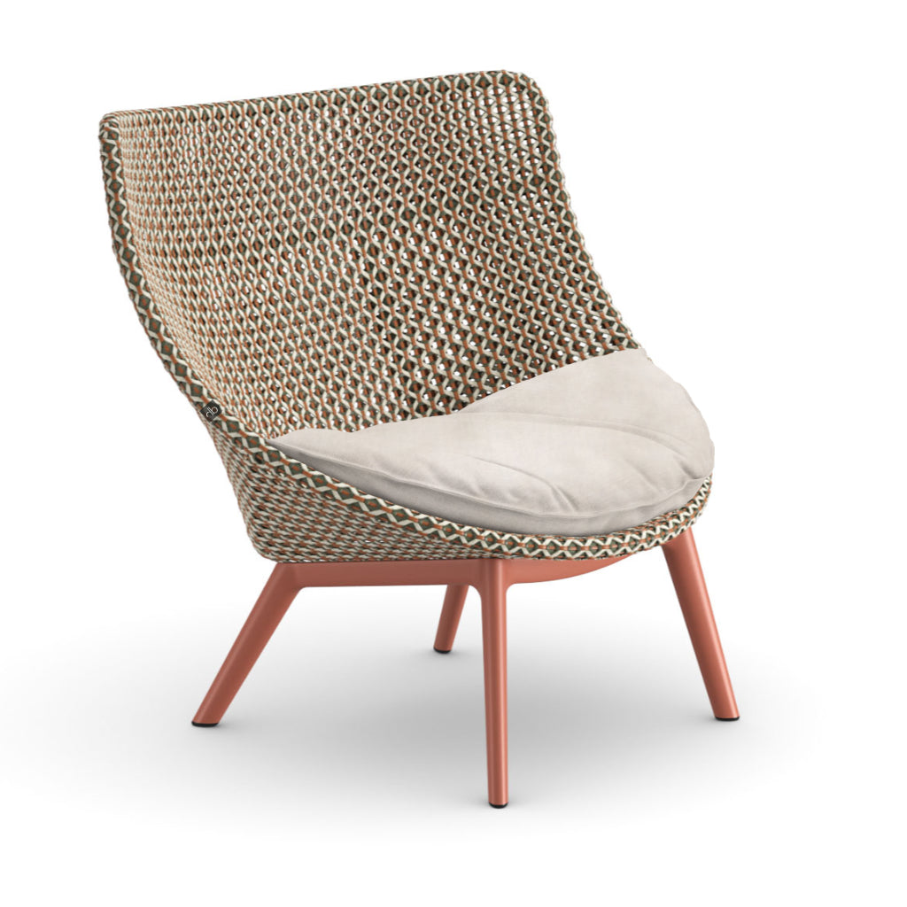 DEDON MBRACE ALU Hochlehner inkl. Sitzkissen Dry Plus