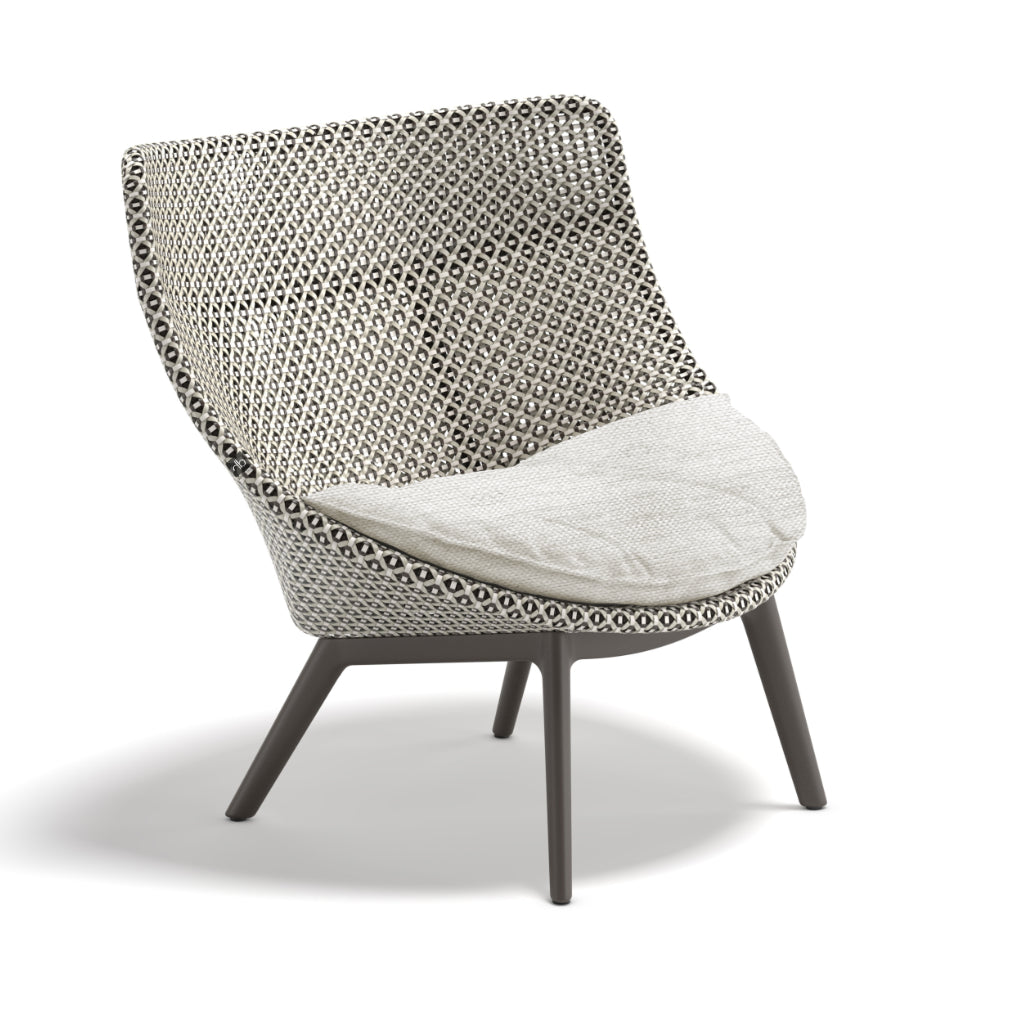 DEDON MBRACE ALU Hochlehner inkl. Sitzkissen Dry Plus