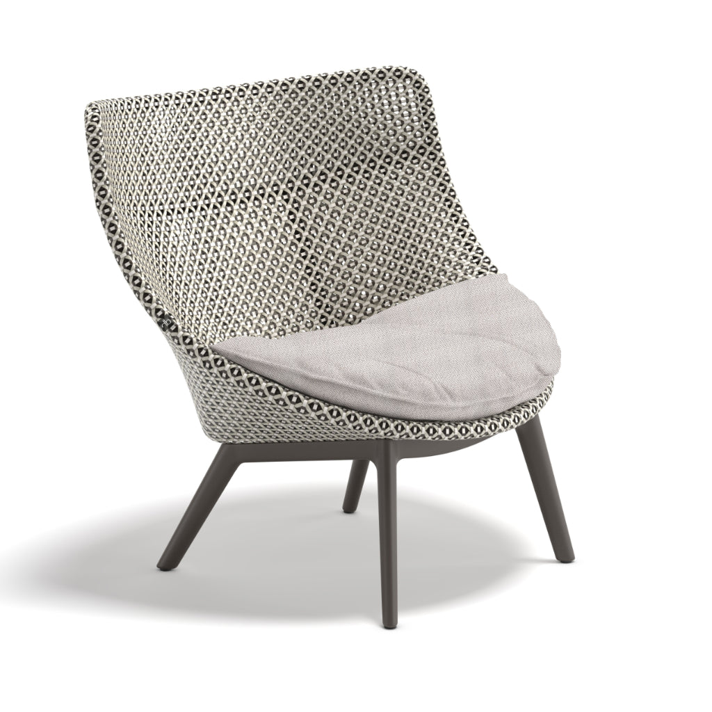 DEDON MBRACE ALU Hochlehner inkl. Sitzkissen Dry Plus