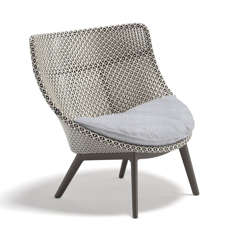 DEDON MBRACE ALU Hochlehner inkl. Sitzkissen Dry Plus