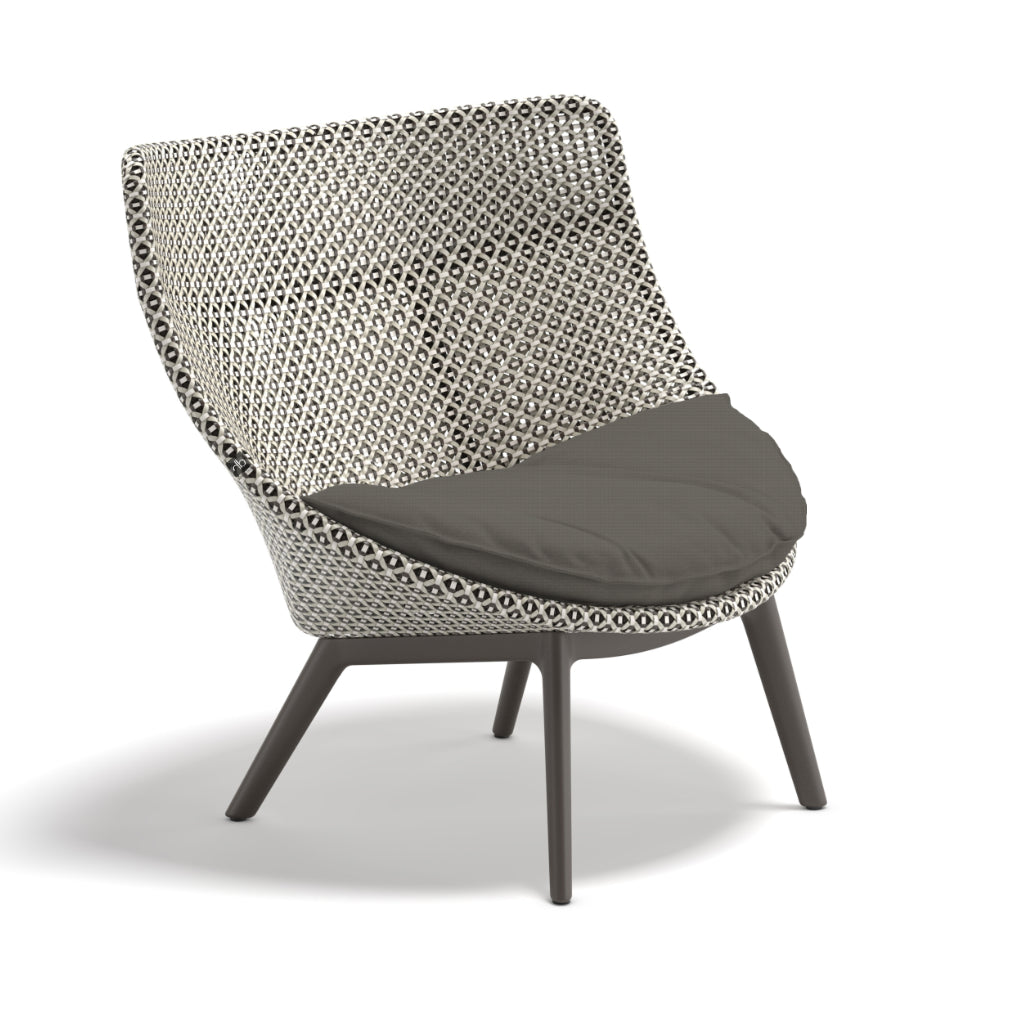 DEDON MBRACE ALU Hochlehner inkl. Sitzkissen Dry Plus