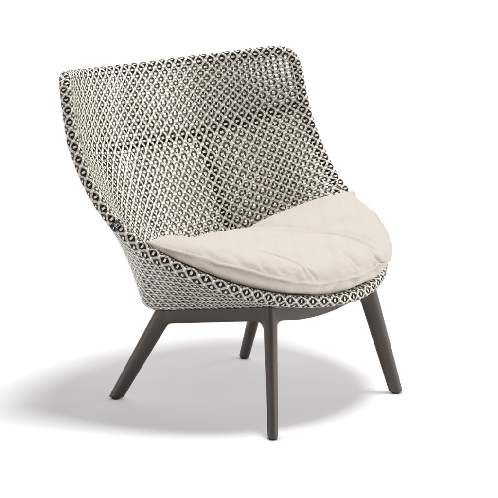 DEDON MBRACE ALU Hochlehner inkl. Sitzkissen Dry Plus