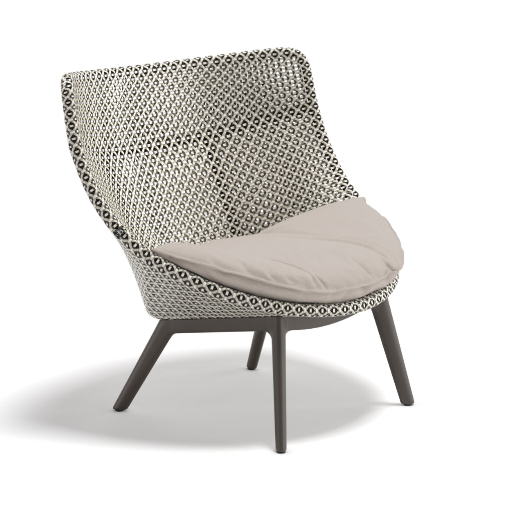 DEDON MBRACE ALU Hochlehner inkl. Sitzkissen Dry Plus