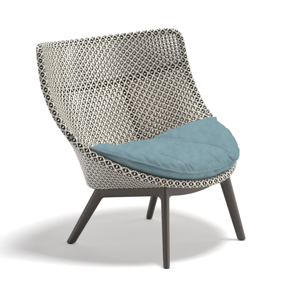 DEDON MBRACE ALU Hochlehner inkl. Sitzkissen Dry Plus