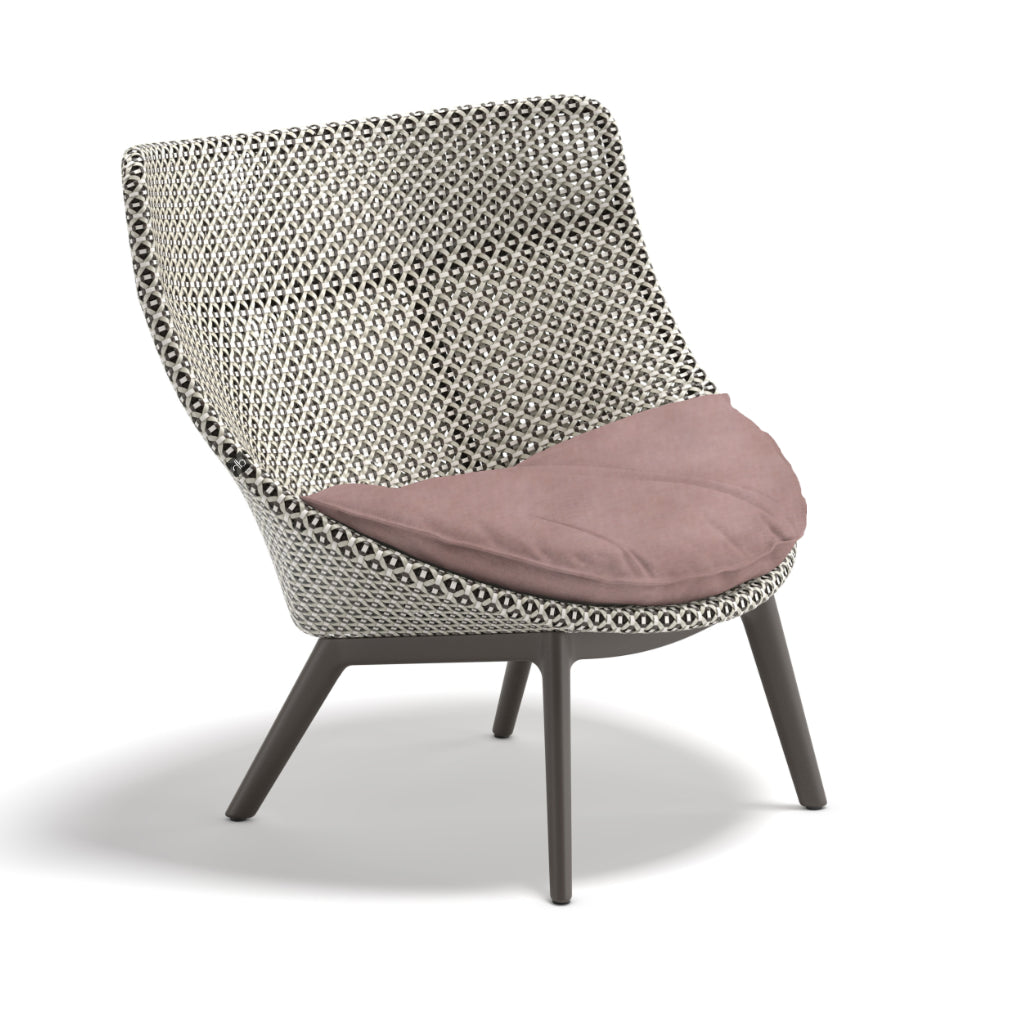 DEDON MBRACE ALU Hochlehner inkl. Sitzkissen Dry Plus