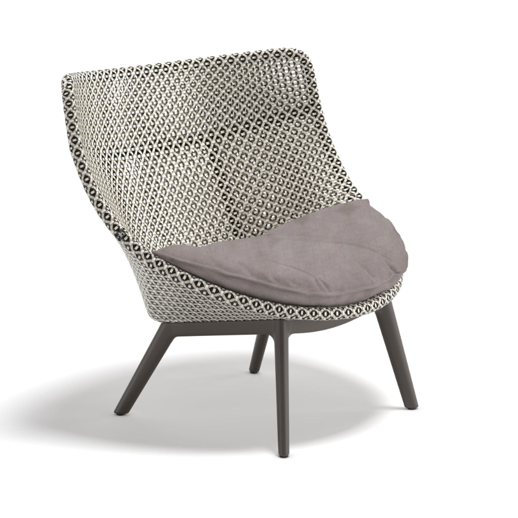 DEDON MBRACE ALU Hochlehner inkl. Sitzkissen Dry Plus