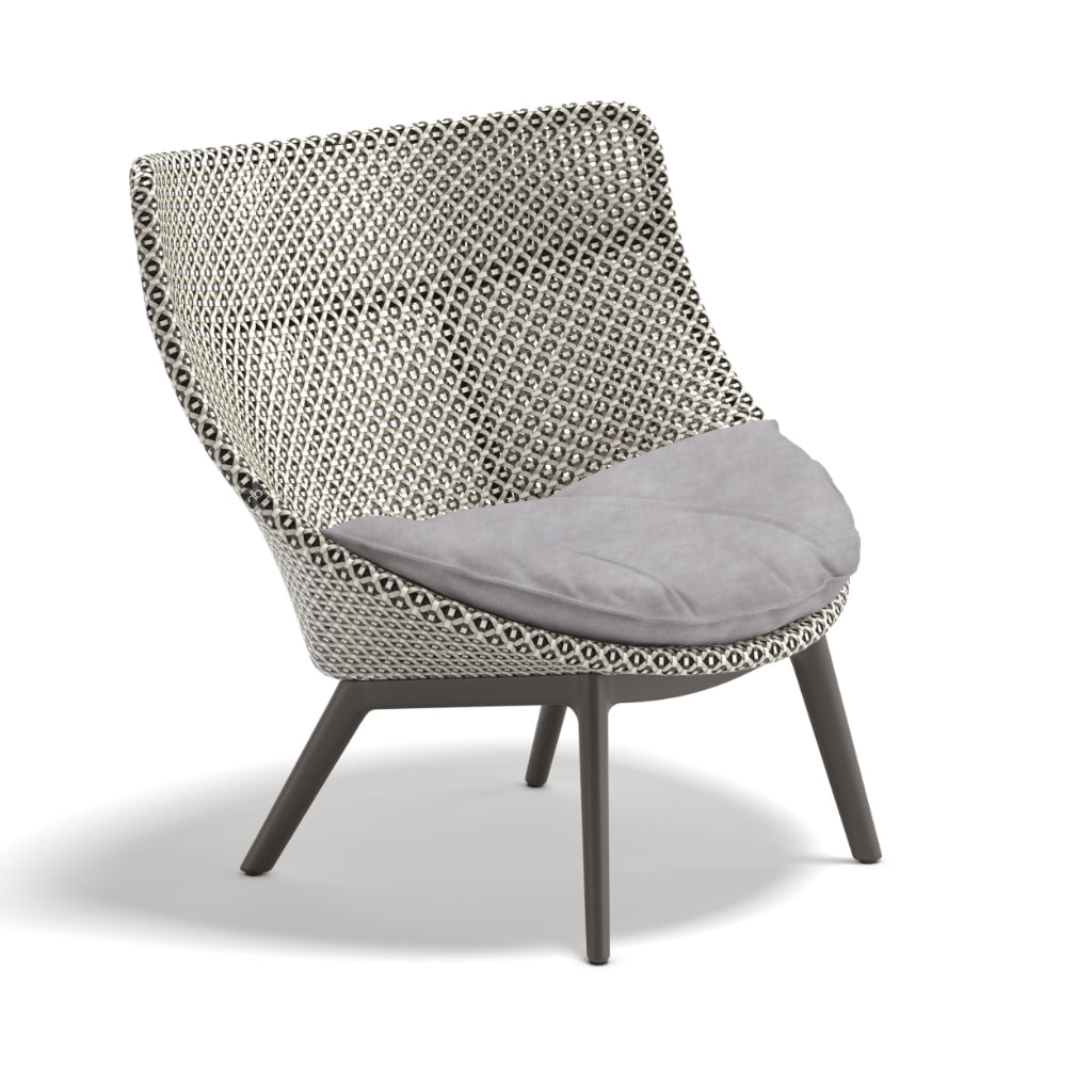 DEDON MBRACE ALU Hochlehner inkl. Sitzkissen Dry Plus