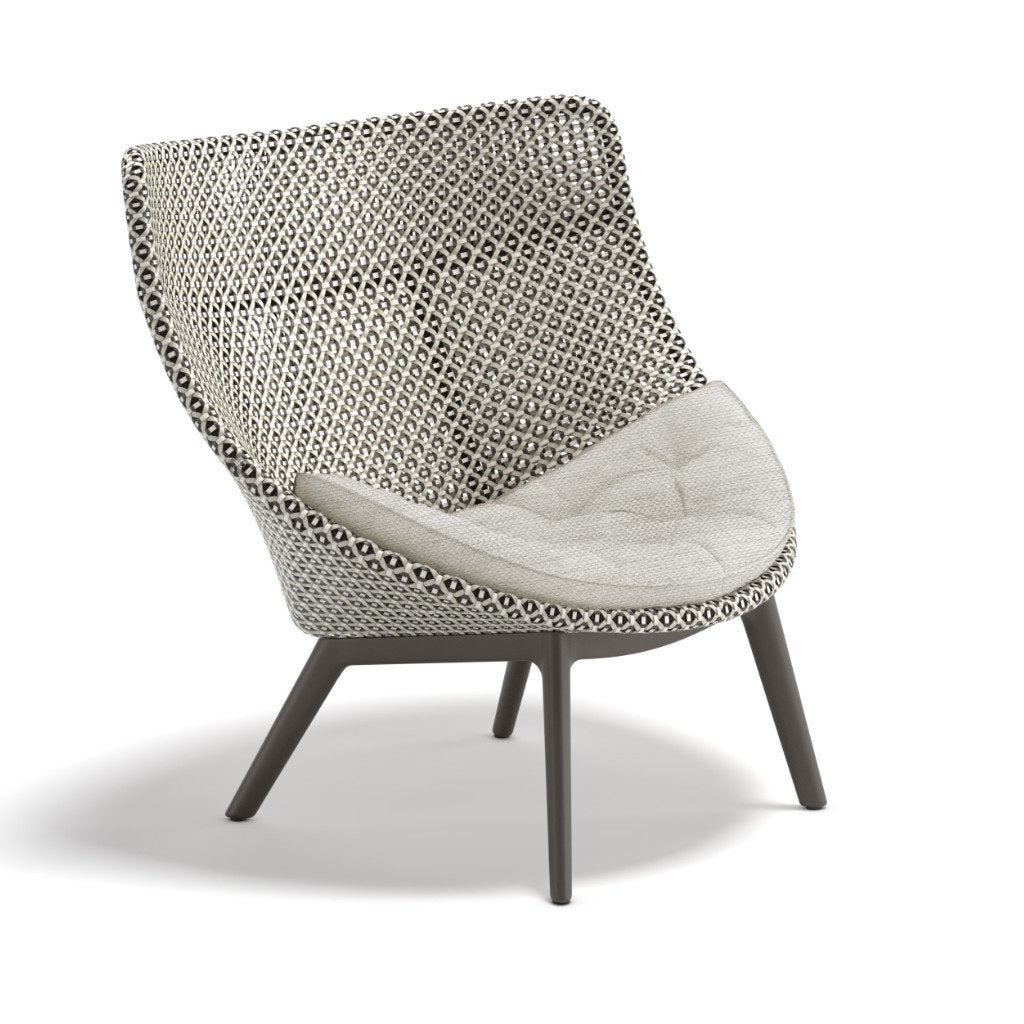 DEDON MBRACE ALU Hochlehner inkl. Sitzkissen