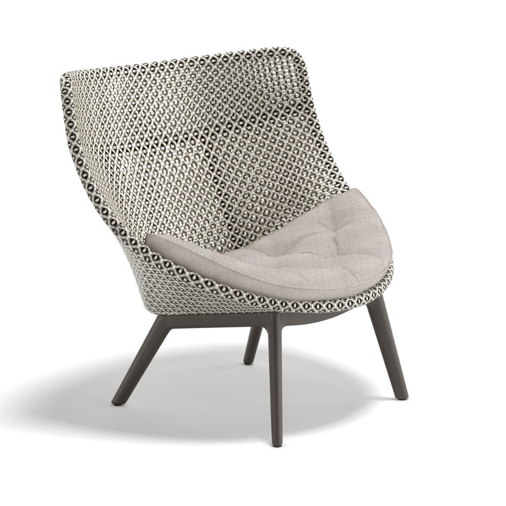 DEDON MBRACE ALU Hochlehner inkl. Sitzkissen