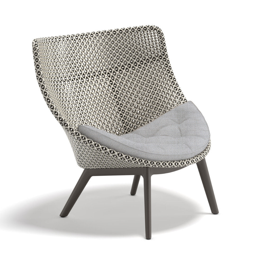 DEDON MBRACE ALU Hochlehner inkl. Sitzkissen