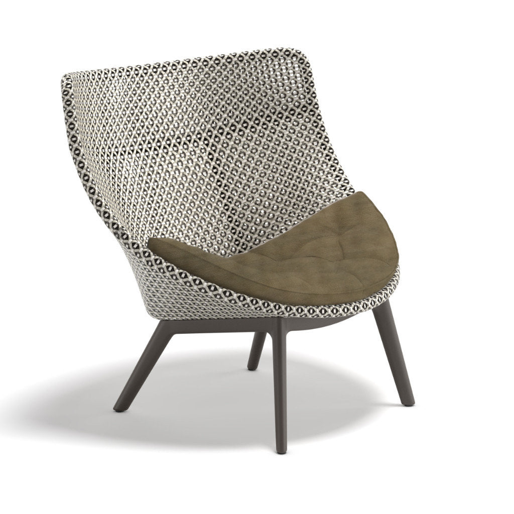 DEDON MBRACE ALU Hochlehner inkl. Sitzkissen