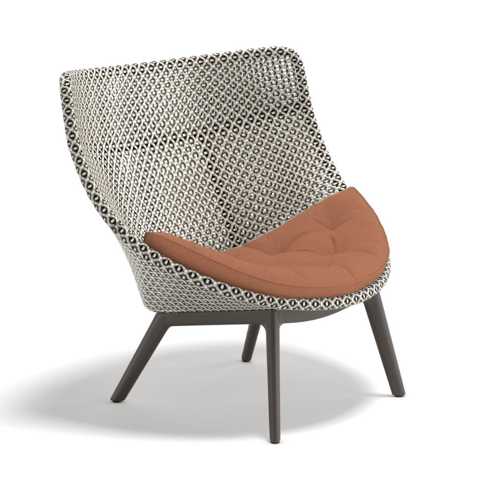 DEDON MBRACE ALU Hochlehner inkl. Sitzkissen