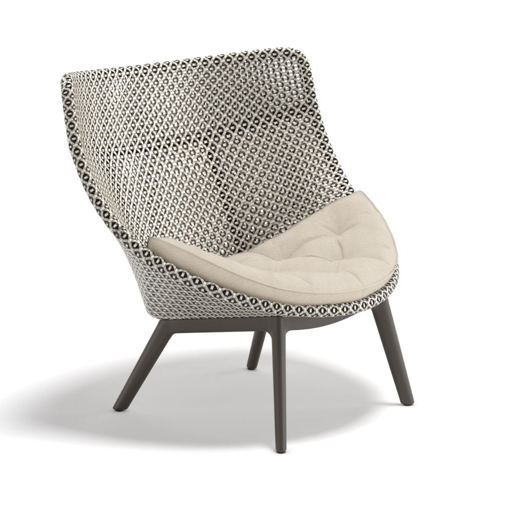 DEDON MBRACE ALU Hochlehner inkl. Sitzkissen