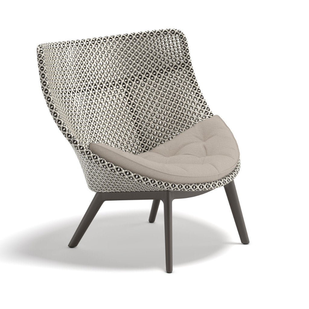 DEDON MBRACE ALU Hochlehner inkl. Sitzkissen