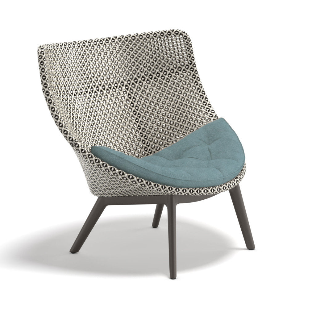 DEDON MBRACE ALU Hochlehner inkl. Sitzkissen