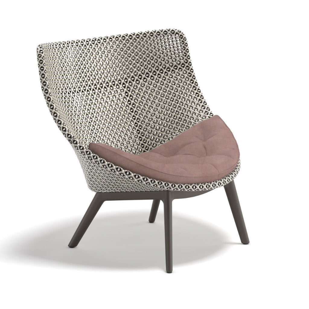 DEDON MBRACE ALU Hochlehner inkl. Sitzkissen