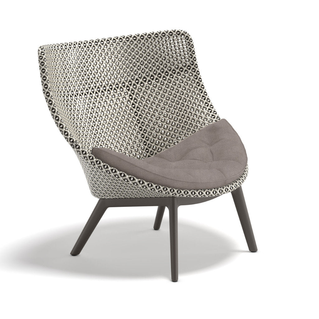 DEDON MBRACE ALU Hochlehner inkl. Sitzkissen