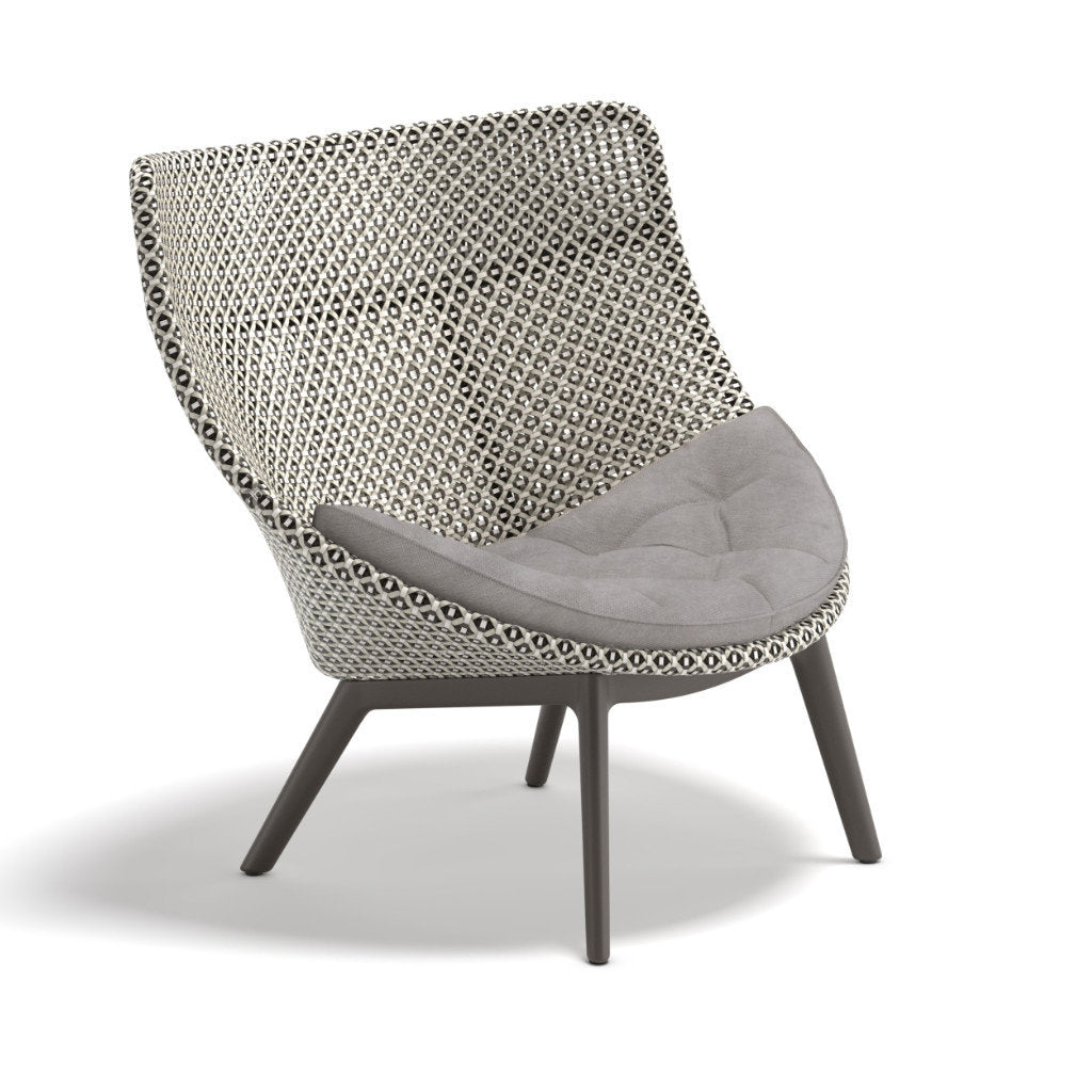 DEDON MBRACE ALU Hochlehner inkl. Sitzkissen