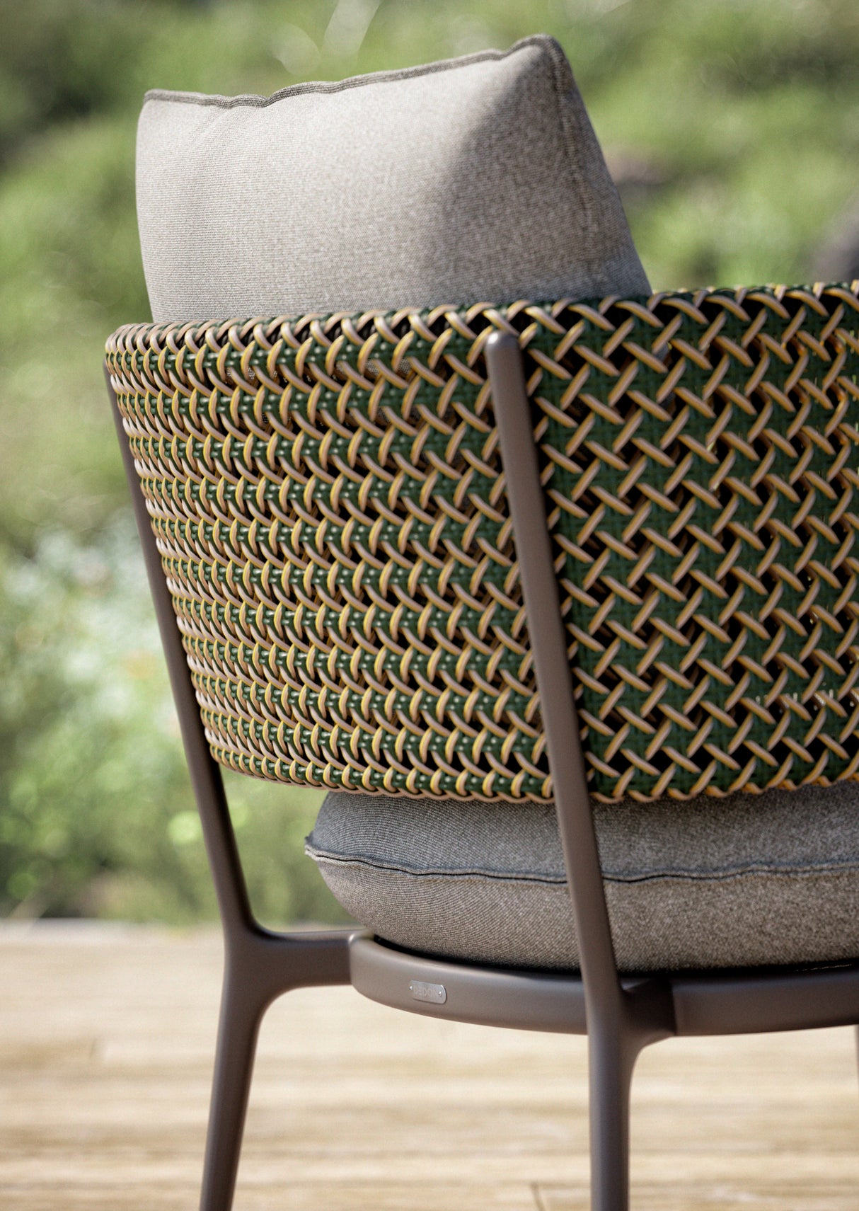 DEDON BELLMONDE Sessel inkl. Sitzkissen & Rückenkissen