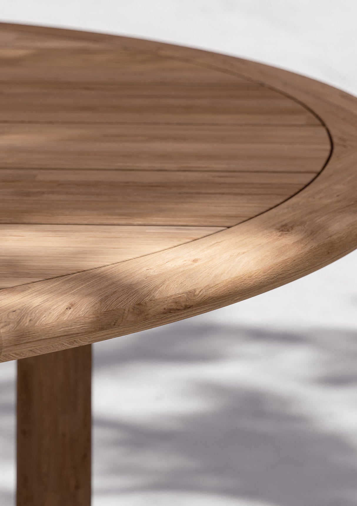 DEDON TIBBO Esstisch mit Schirmloch, Ø 150 cm