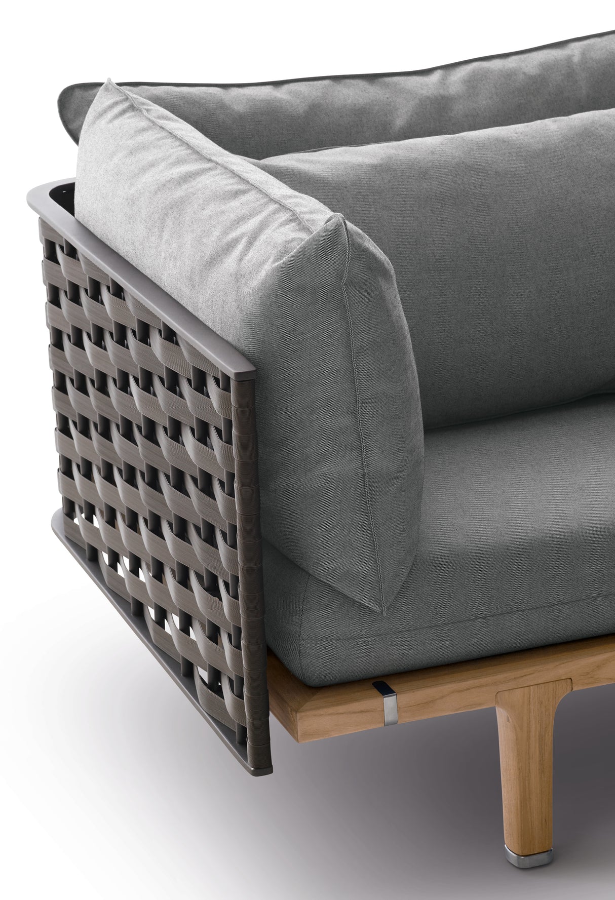 DEDON SEALINE verlängertes Daybed rechts inkl. Dry+ Kissenset