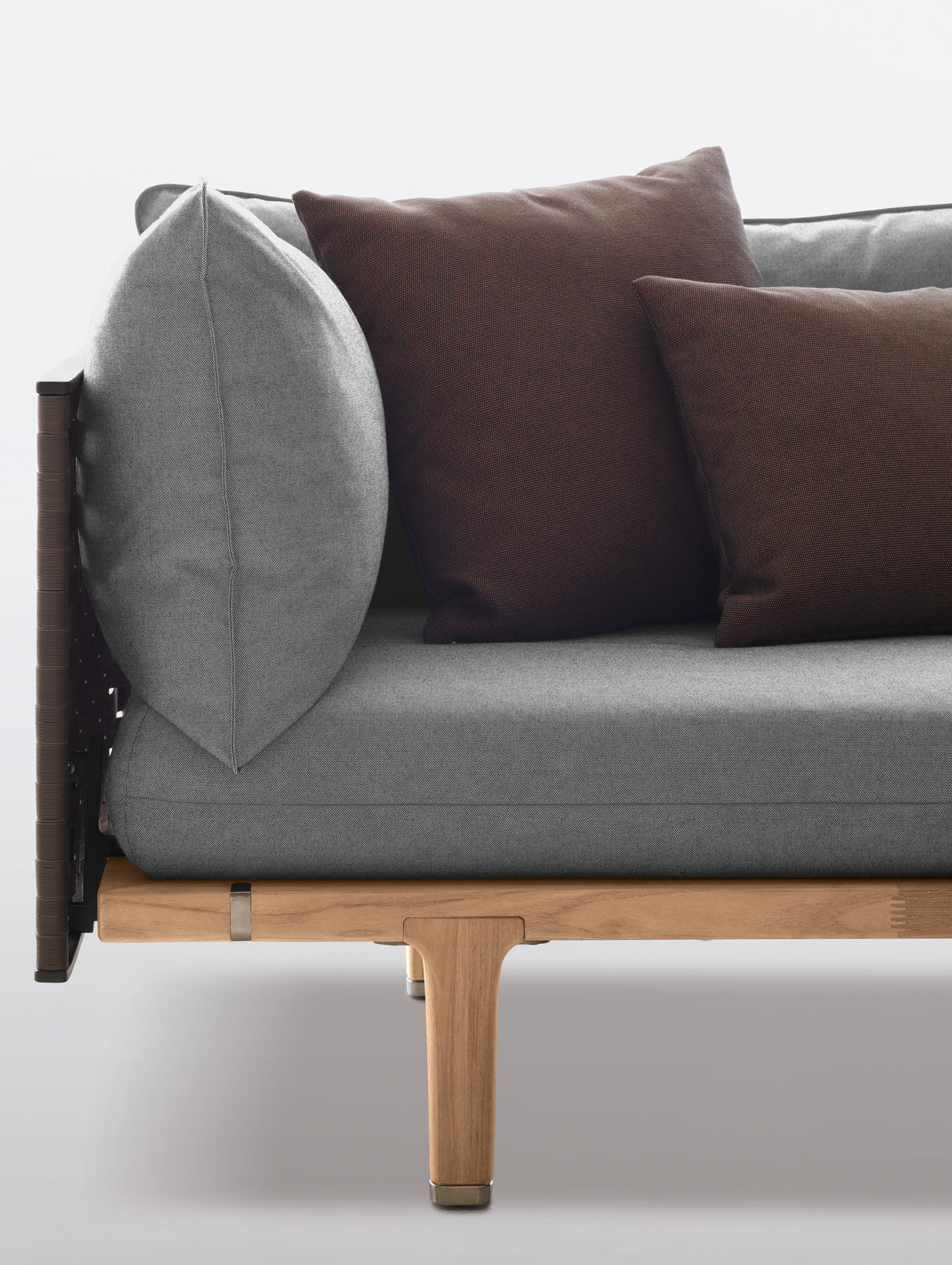 DEDON SEALINE verlängertes Daybed links inkl. Dry+ Kissenset