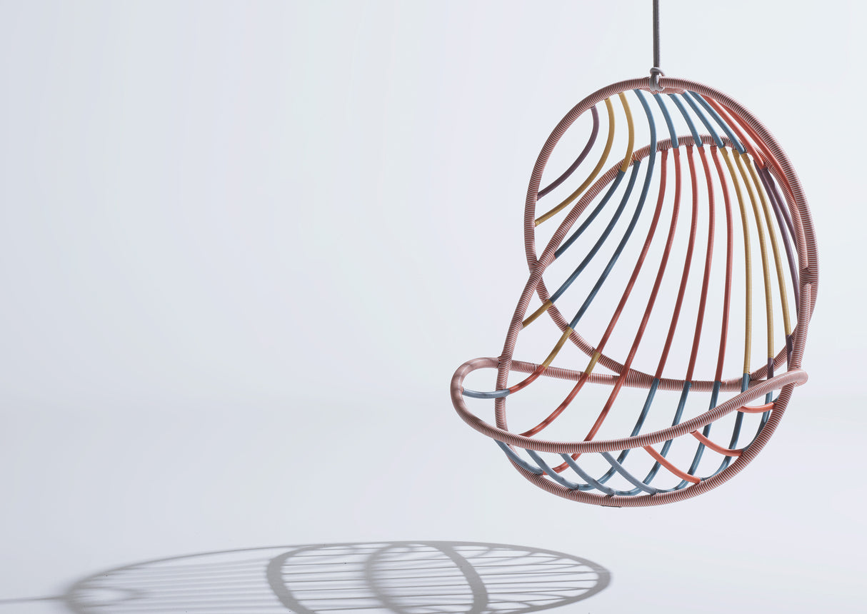 DEDON KIDA hängender Sessel inkl. Endlosschlaufe & Kissen