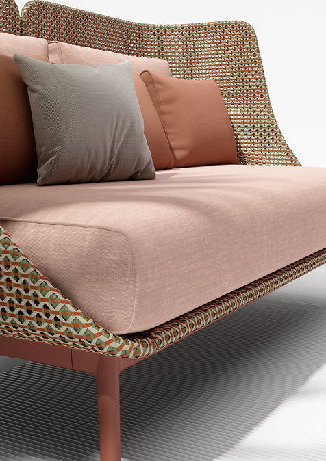 DEDON MBARQ Daybed links, inkl. Dry+ Kissenset