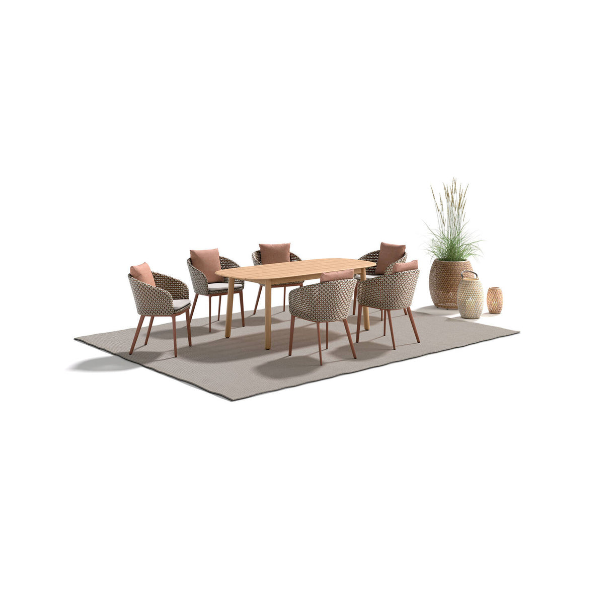 DEDON VID Teppich SOLID