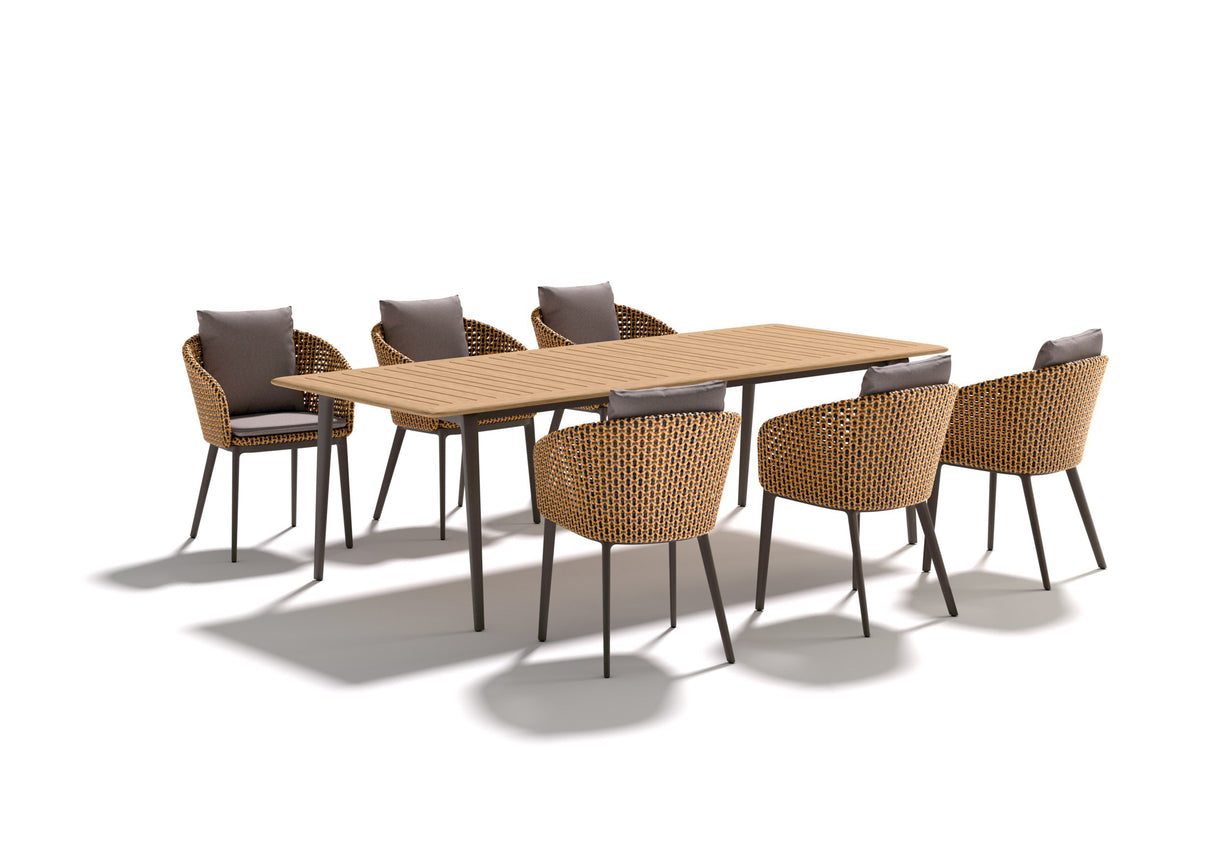 DEDON WA Esstisch 250 cm x 100 cm