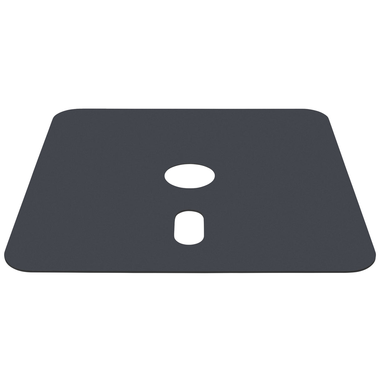 Glatz - Rollensockel M4, Rahmen weiss, 180 kg, mit Decorplatte anthrazit