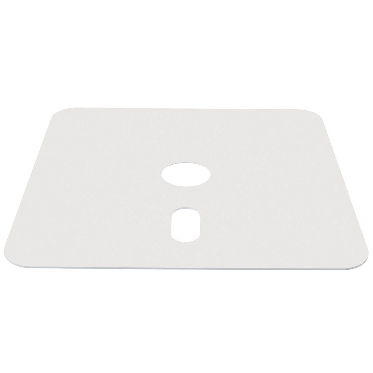 Glatz - Rollensockel M4, Rahmen anthrazit, 180 kg, mit Decorplatte weissgrau