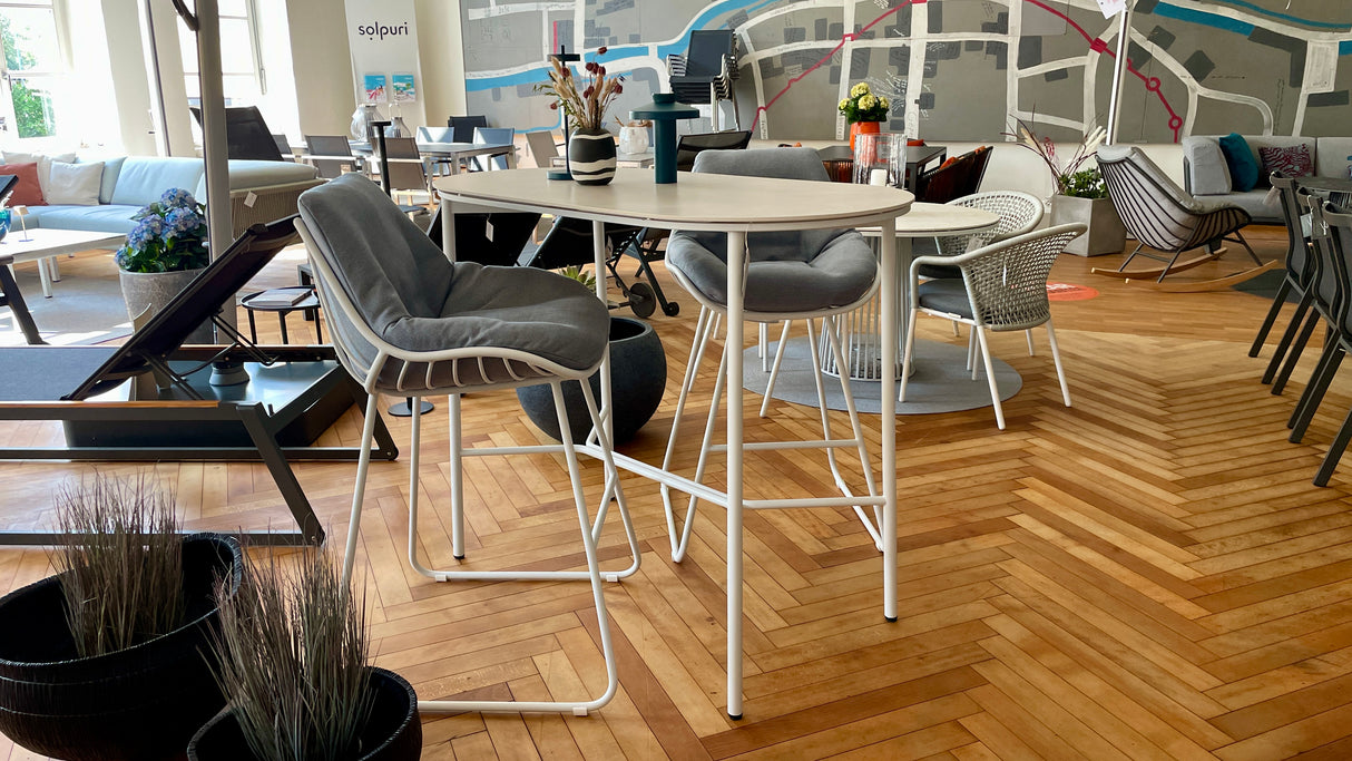 Solpuri Bartisch - Napoli Bartisch mit 2 Chill Barhockern