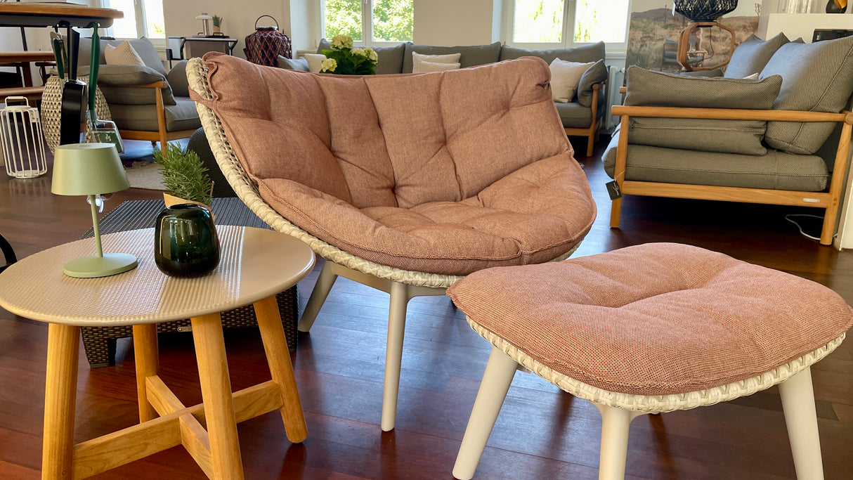 DEDON MBRACE Lounge Sessel & Hocker