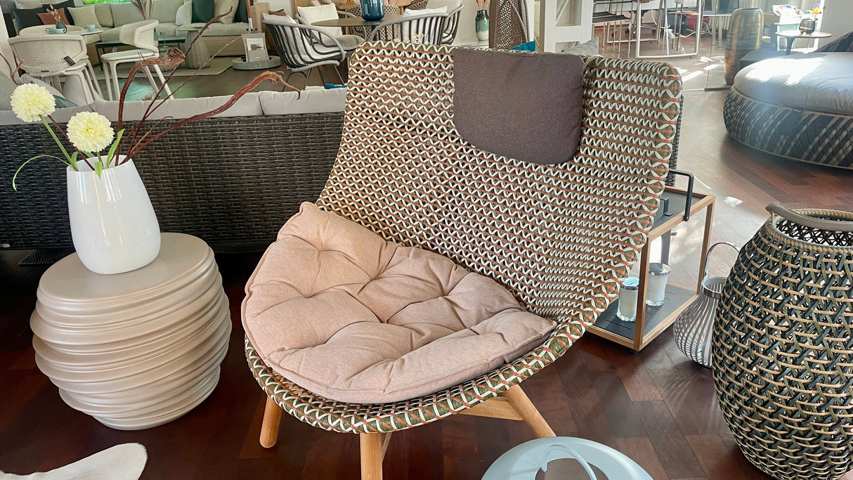 DEDON MBRACE Hochlehner inkl. Sitz & Nackenkissen